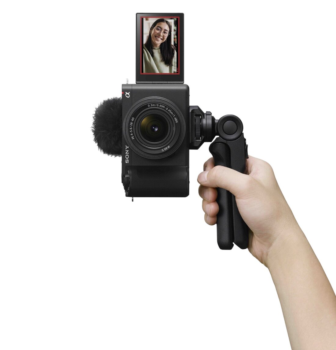 全球最小全幅相機 Sony ZV-E1 來了！專為 Vlogger 而生 圖2-Sony-全新相機-ZV-E1-配備以-AI-為基礎的即時追蹤技術，具有快速混合_動對焦功能，可實現快速對焦和精確追蹤，讓使用者專注於構圖和取景。-1100x1146